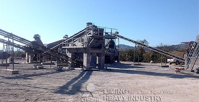 Bauxite production line