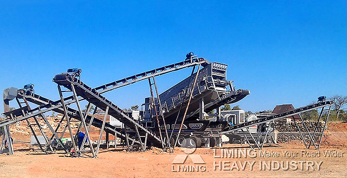 mobile stone crusher